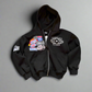 FG Black Patch Zip Hoodie