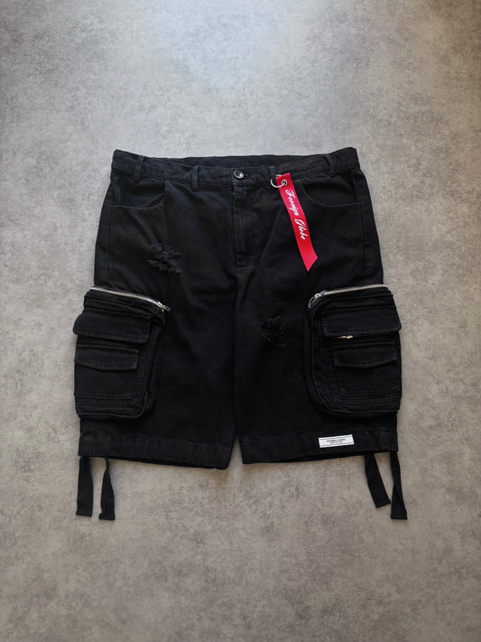 Black FG Combat Shorts
