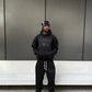 Triple Black Puff Tracksuit