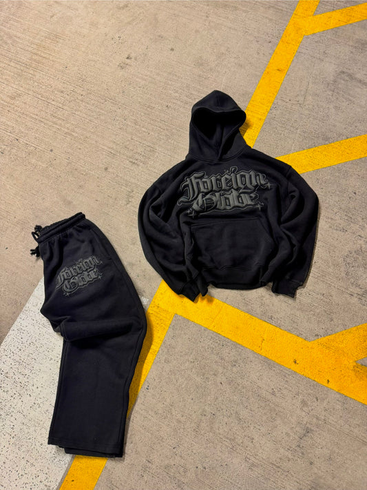 Triple Black Tracksuit