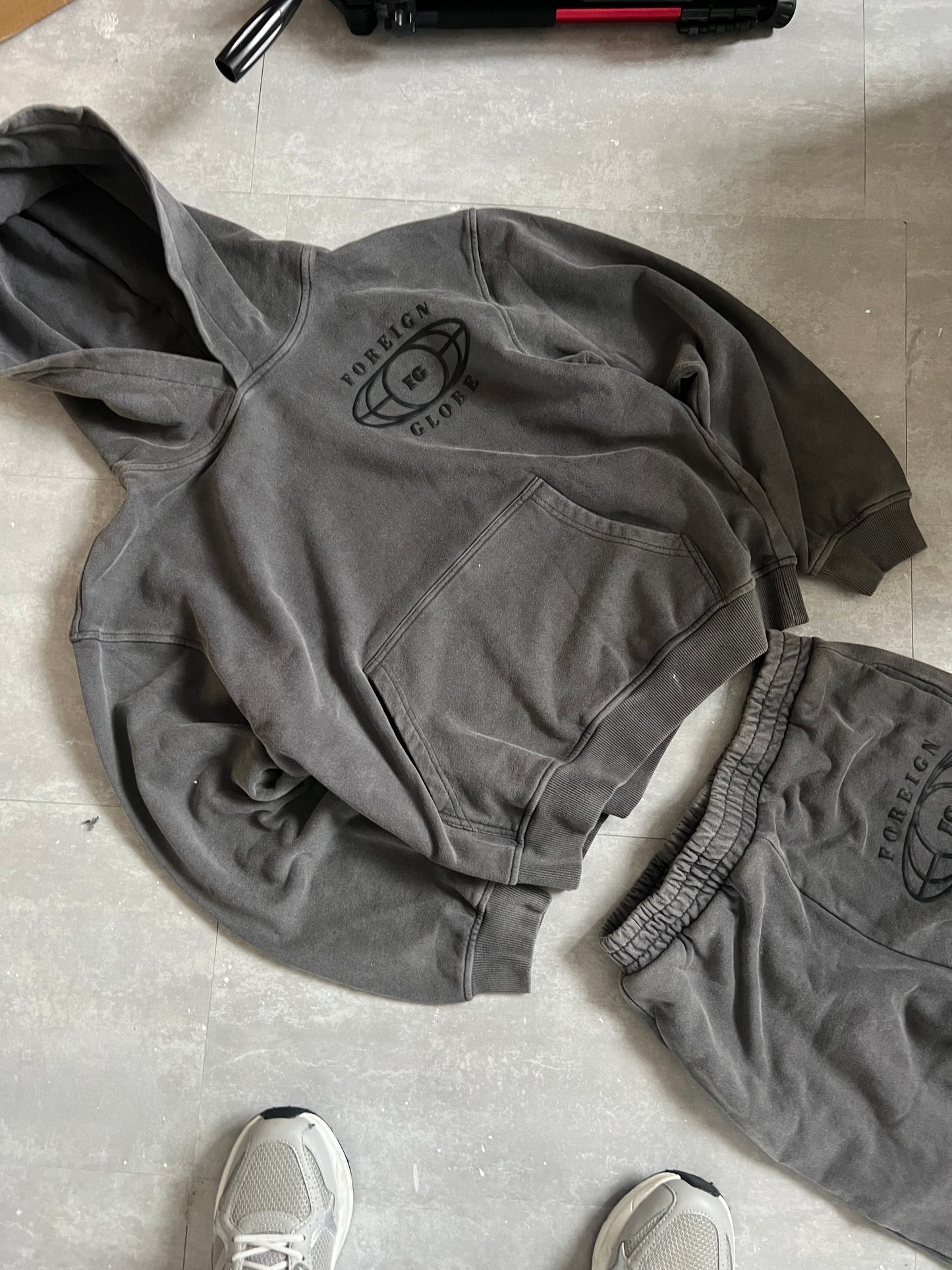 FG Dark Washed Tracksuit *size up*