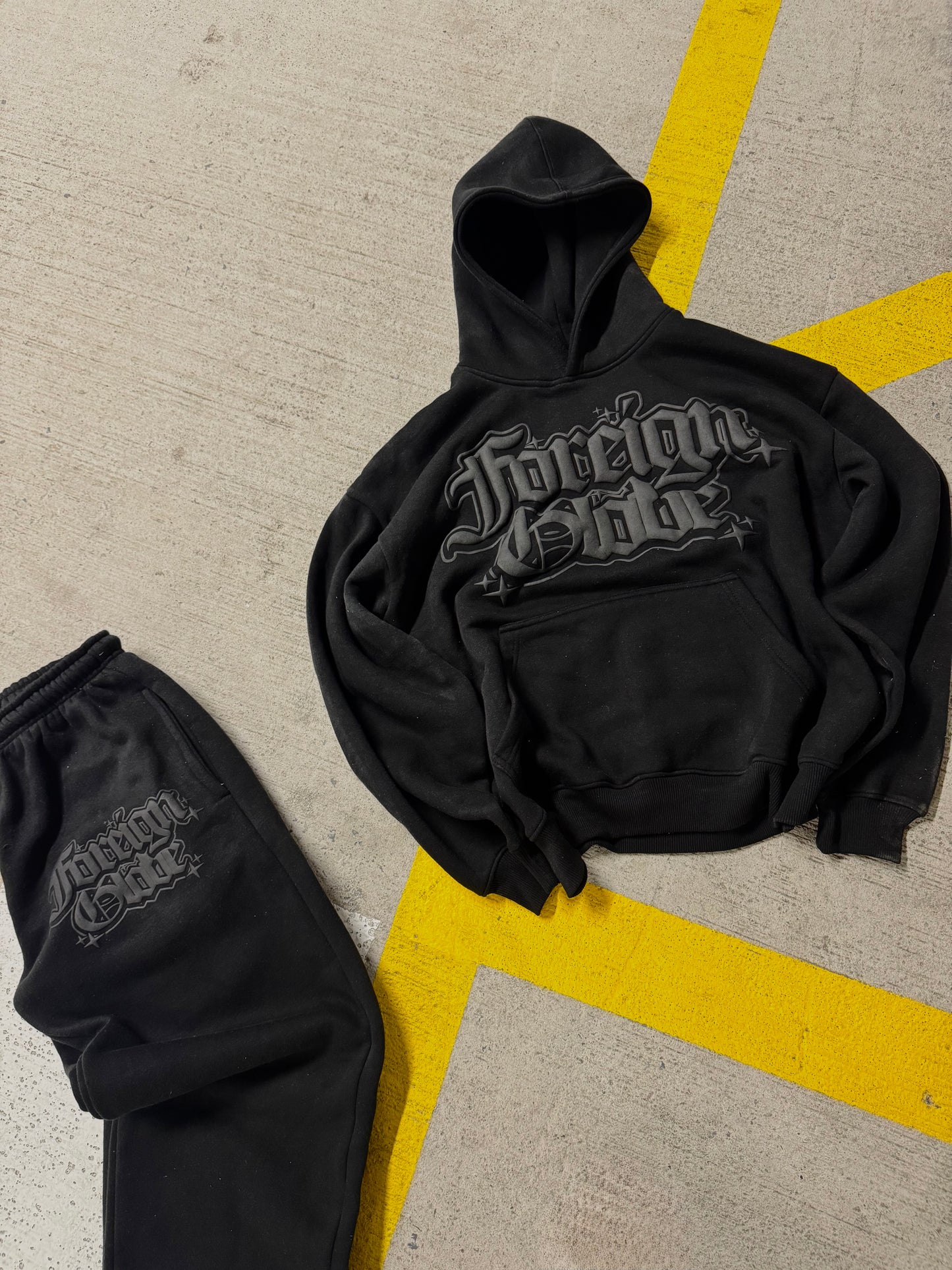 Triple Black Tracksuit