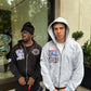 FG Black Patch Zip Hoodie