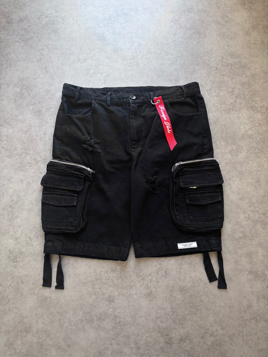 Black FG Combat Shorts